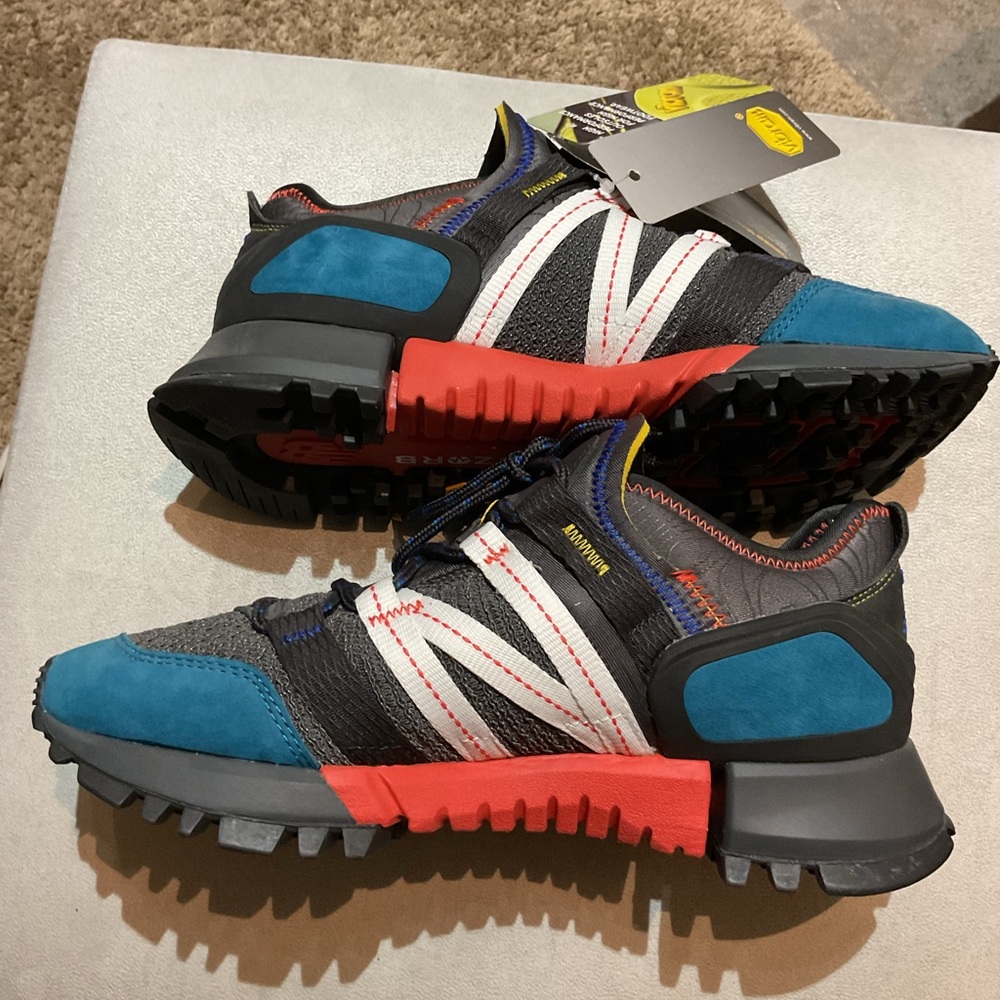 New Balance Blue and Red Sneakers
